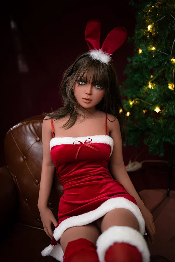 Aibei Doll | 150cm/4ft11 Brown Elf Small Boobs Sex Doll - Harper view 9