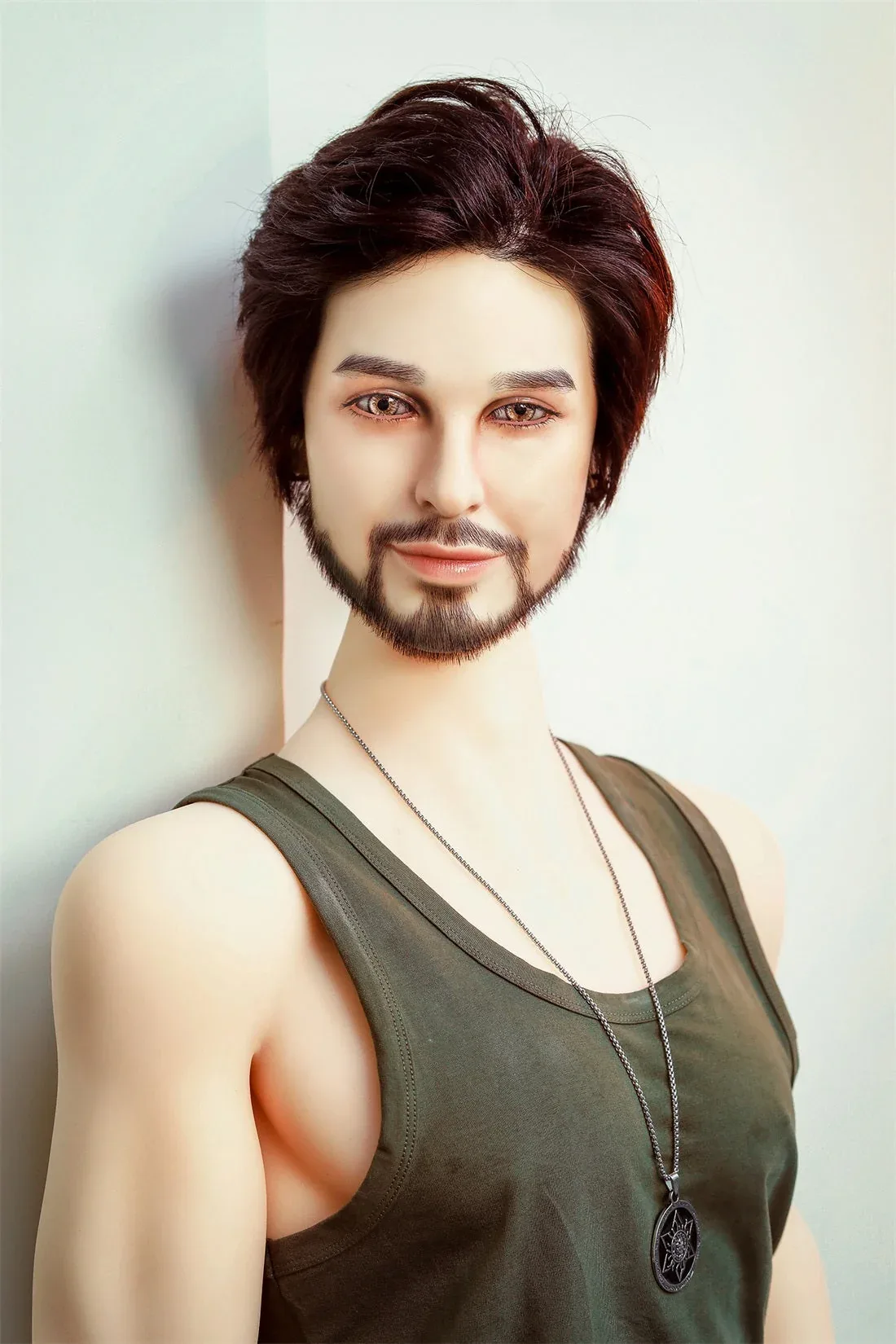 SY Doll | 5ft 4 (162cm) Enthusiastic Bearded Style Male Sex Doll - Mic