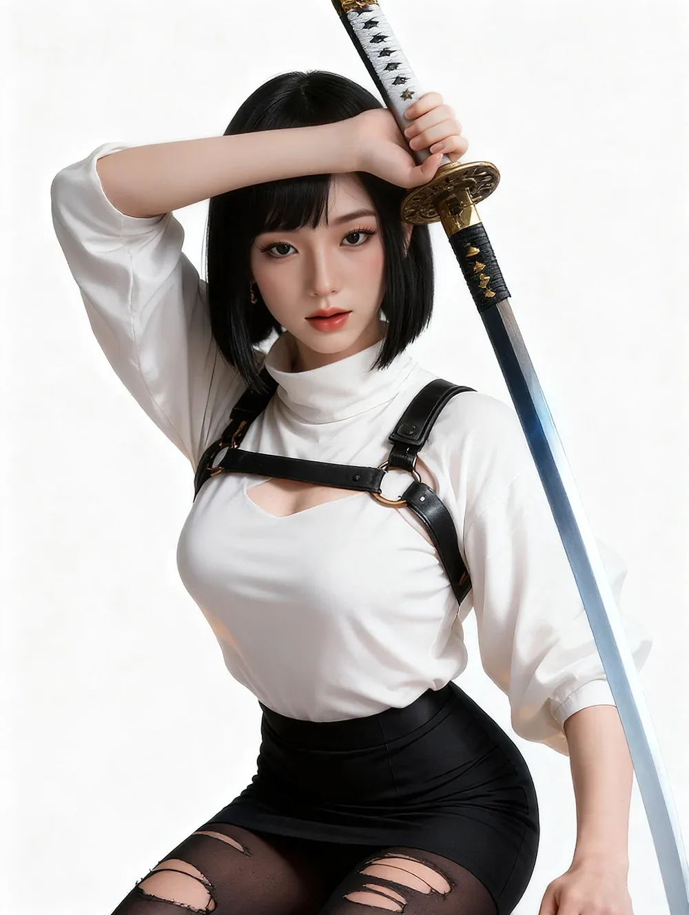 SY Doll | 160cm/5ft3 Big Breasts Charming Anime Assassin Realistic TPE view 5