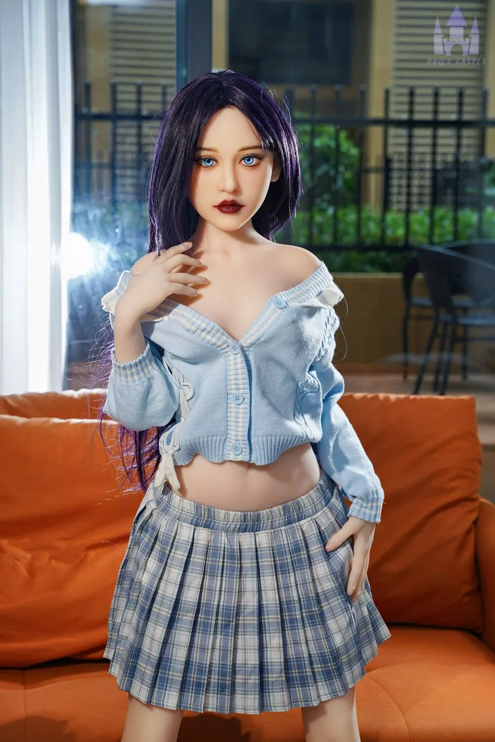 Dolls Castle | 150cm/4ft11 Small Boobs Lovely Full TPE Sex Doll - Andr view 3