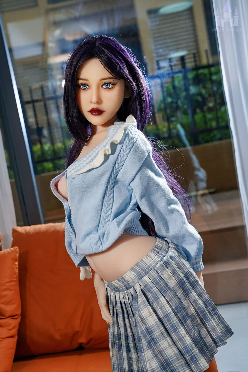 Dolls Castle | 150cm/4ft11 Small Boobs Lovely Full TPE Sex Doll - Andr view 4