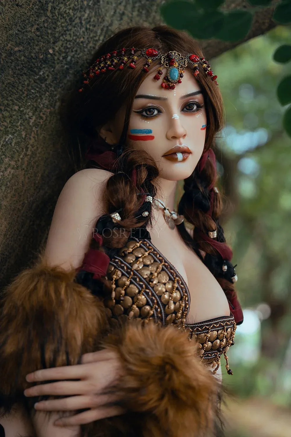 Rosretty Doll | 164cm/5ft5 Big Breasts Primitive Tribal Queen Wild Bea view 4
