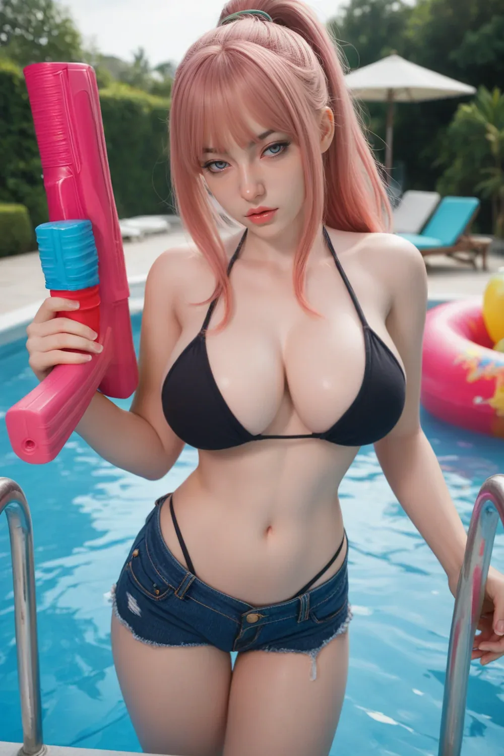 SY Doll | 164cm/5ft4 Big Breast Sultry Anime-face Bikini Hottie Realis view 3