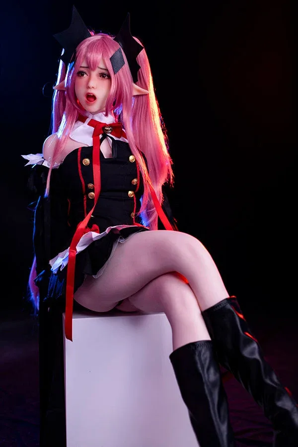 166cm Ahegao Face Demon Anime Cosplay Open Mouth Sex Doll - Malory view 3