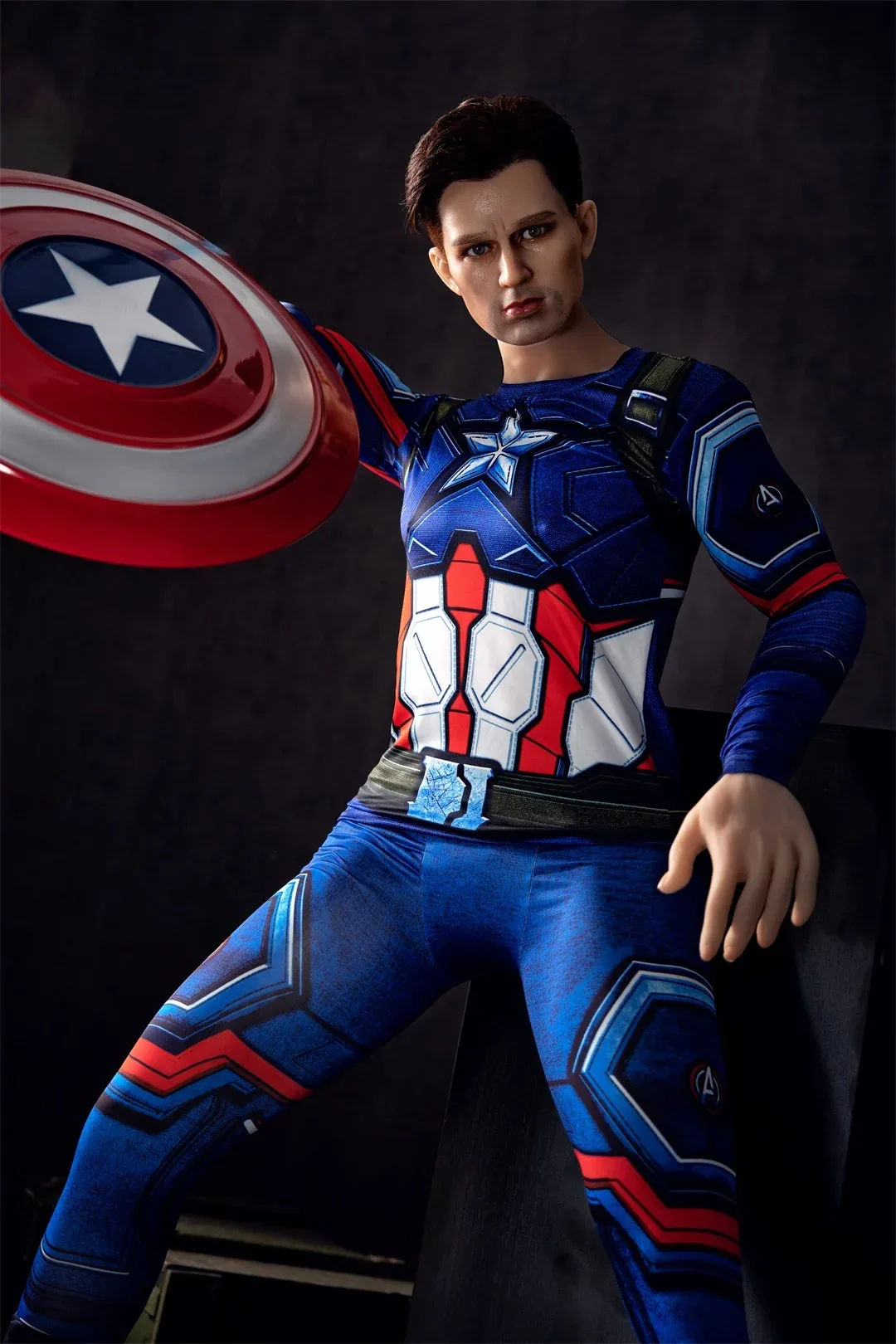 5ft3 /160cm Captain America Male Sex Doll For Women - Enio view 10