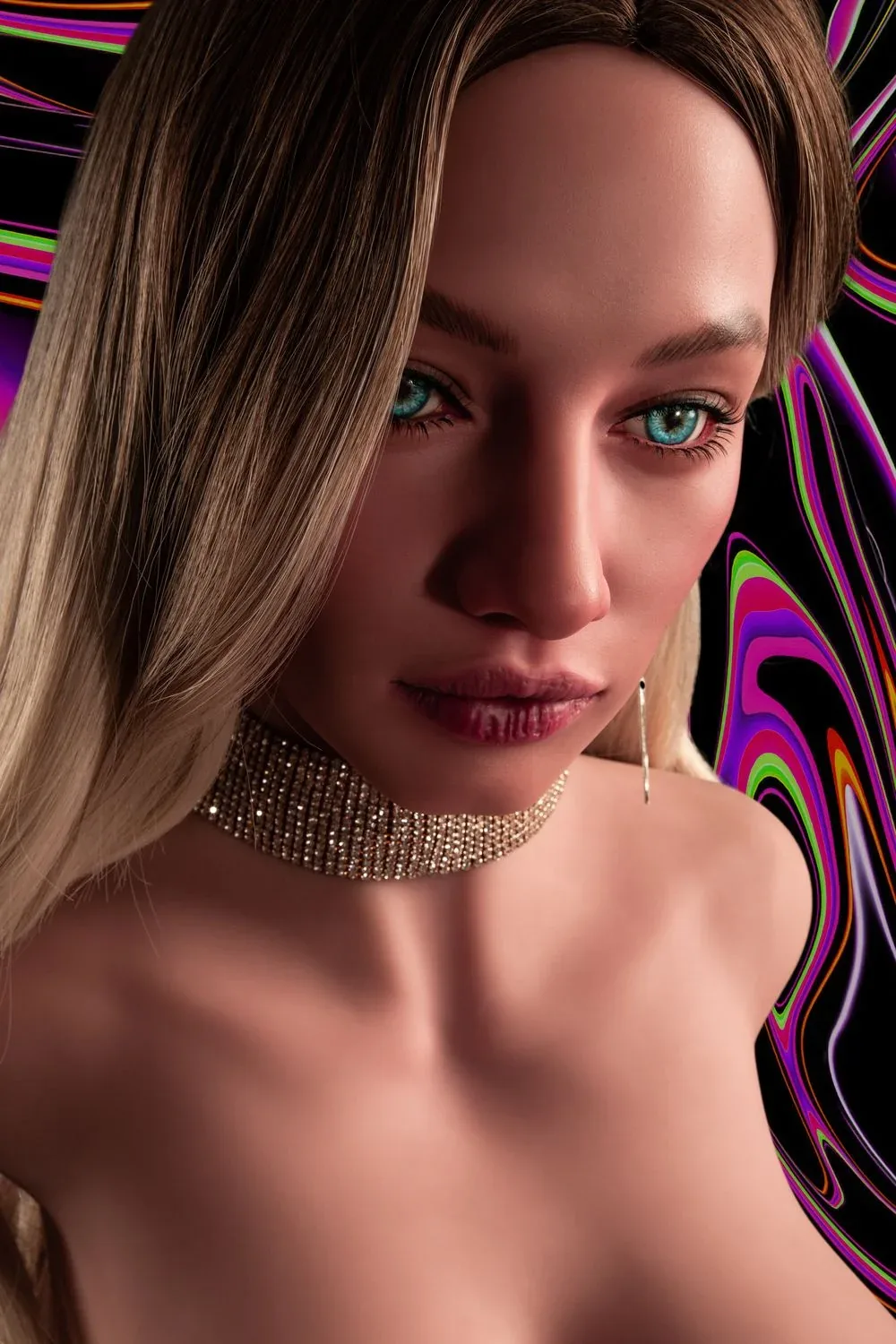 Climax丨Sex Doll Torso 870# - Sola (Silicone Head) view 3