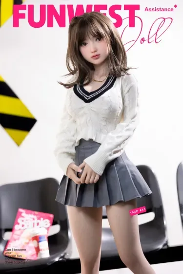 FUNWEST® Amy 152cm(4.9') 041# D-Cup Innocent Japanese Asian Sex Doll F view 8