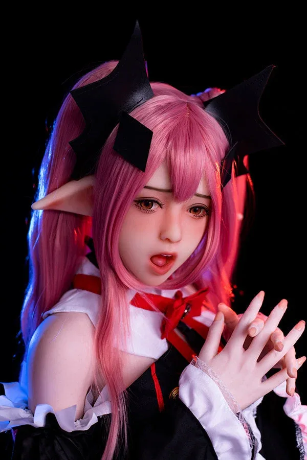 166cm Ahegao Face Demon Anime Cosplay Open Mouth Sex Doll - Malory view 9