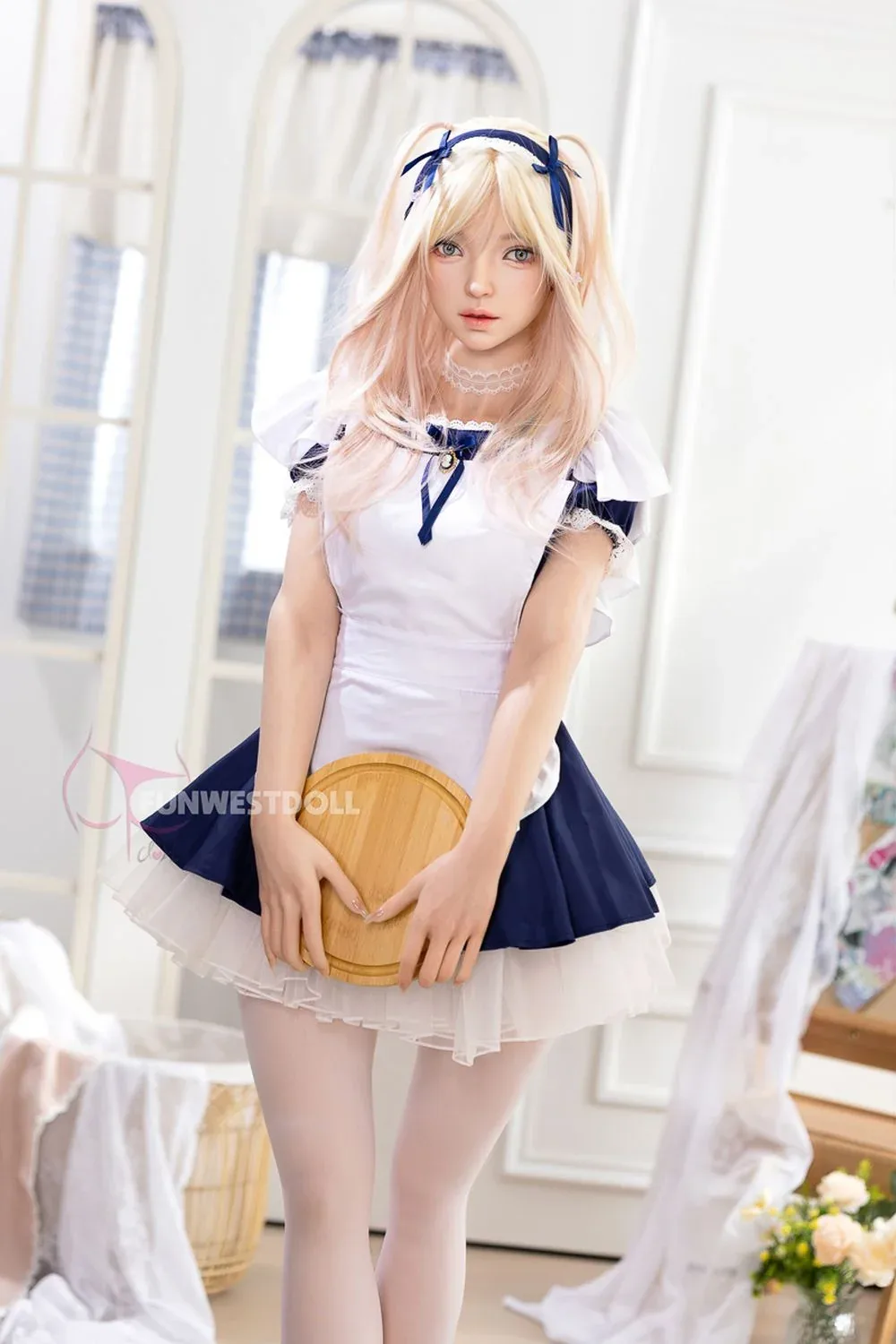 FUNWEST® Giselle 159cm (5ft2) 056SJ# A Breasts Anime Maid Outfit Silic view 6