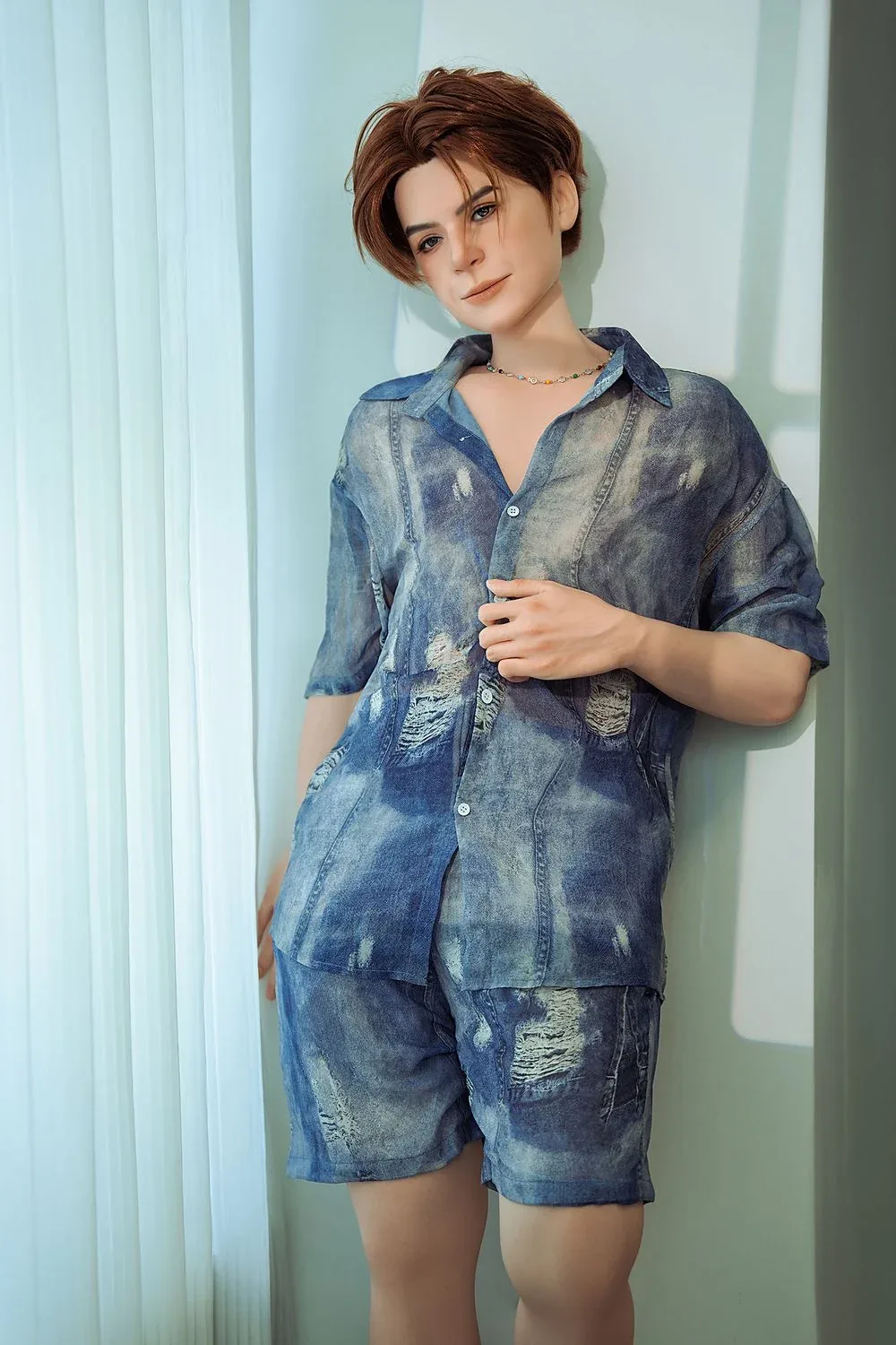 SY Doll | 160cm/5ft3 Playful Handsome Irresistible Smile Lifelike Full view 7
