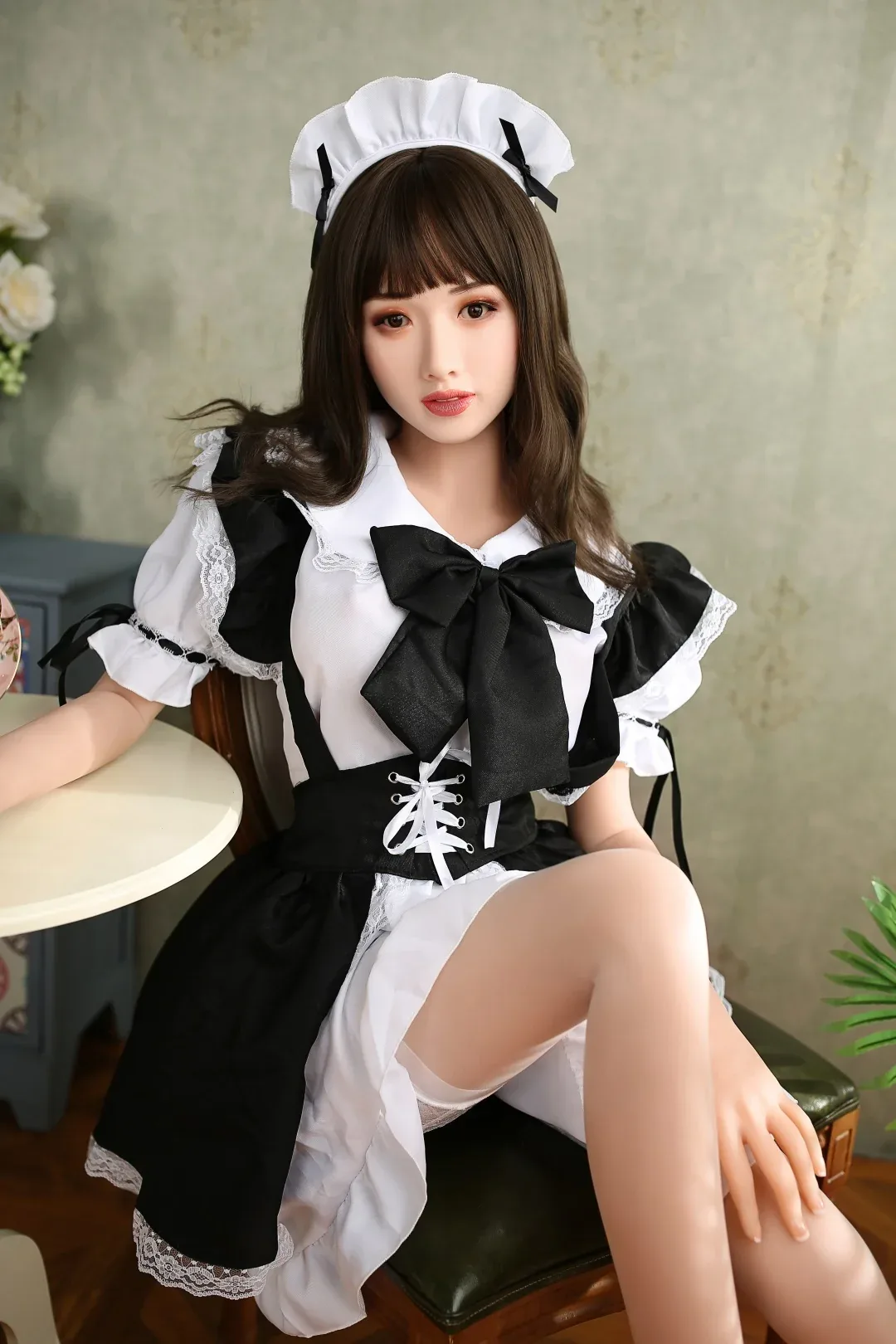 5ft 5 /166cm Cosplay Asian Style Small Breast Realistic Sex Doll - Med view 9