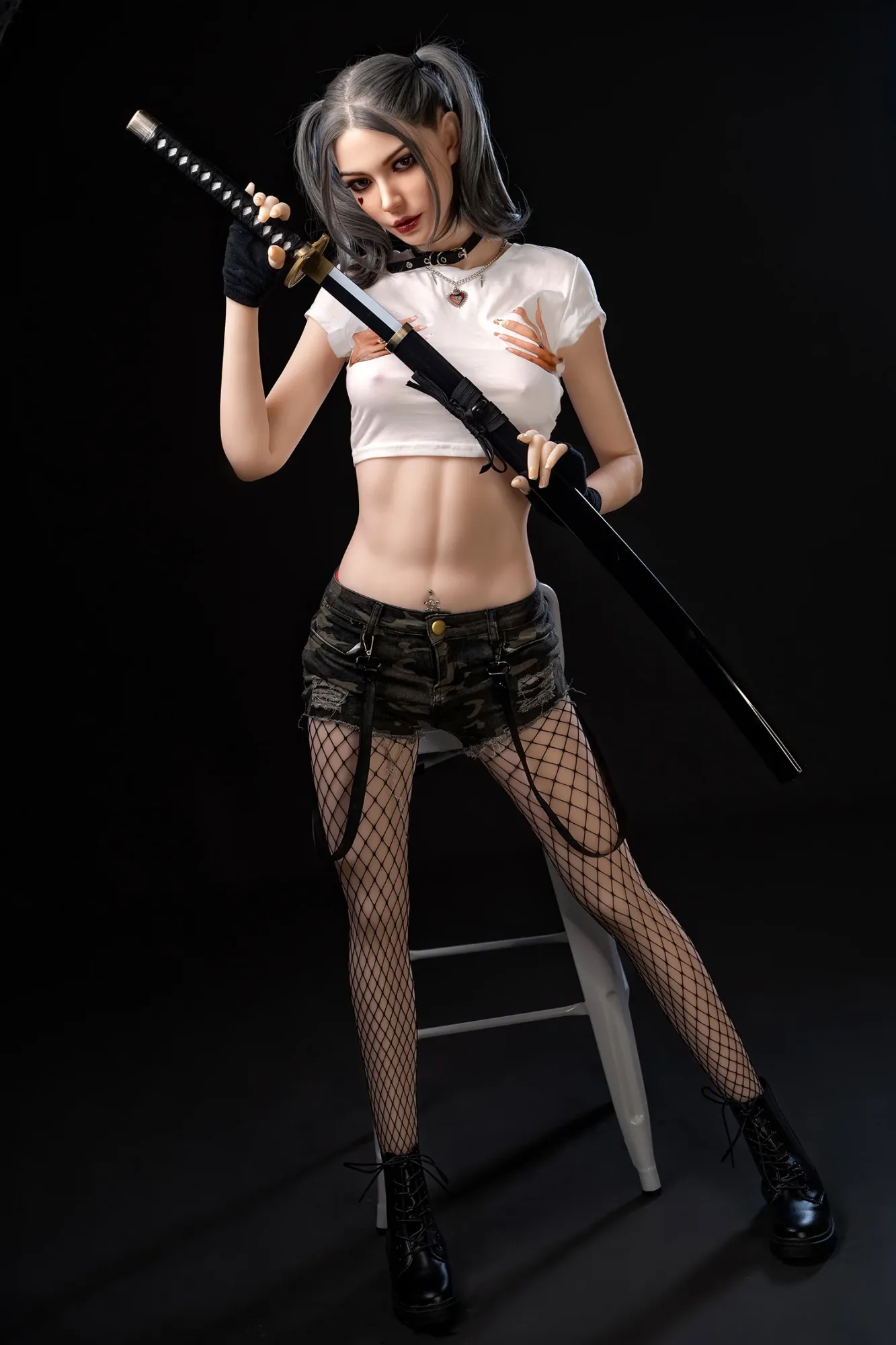 SY Doll | 173cm/5ft8 Small Breasts Lifelike Love Doll with Movable Jaw view 4