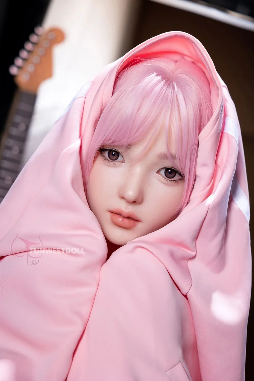 FUNWEST® Nika 152cm (5ft) 053S# D Breasts Anime Sweetheart Silicone Se view 4