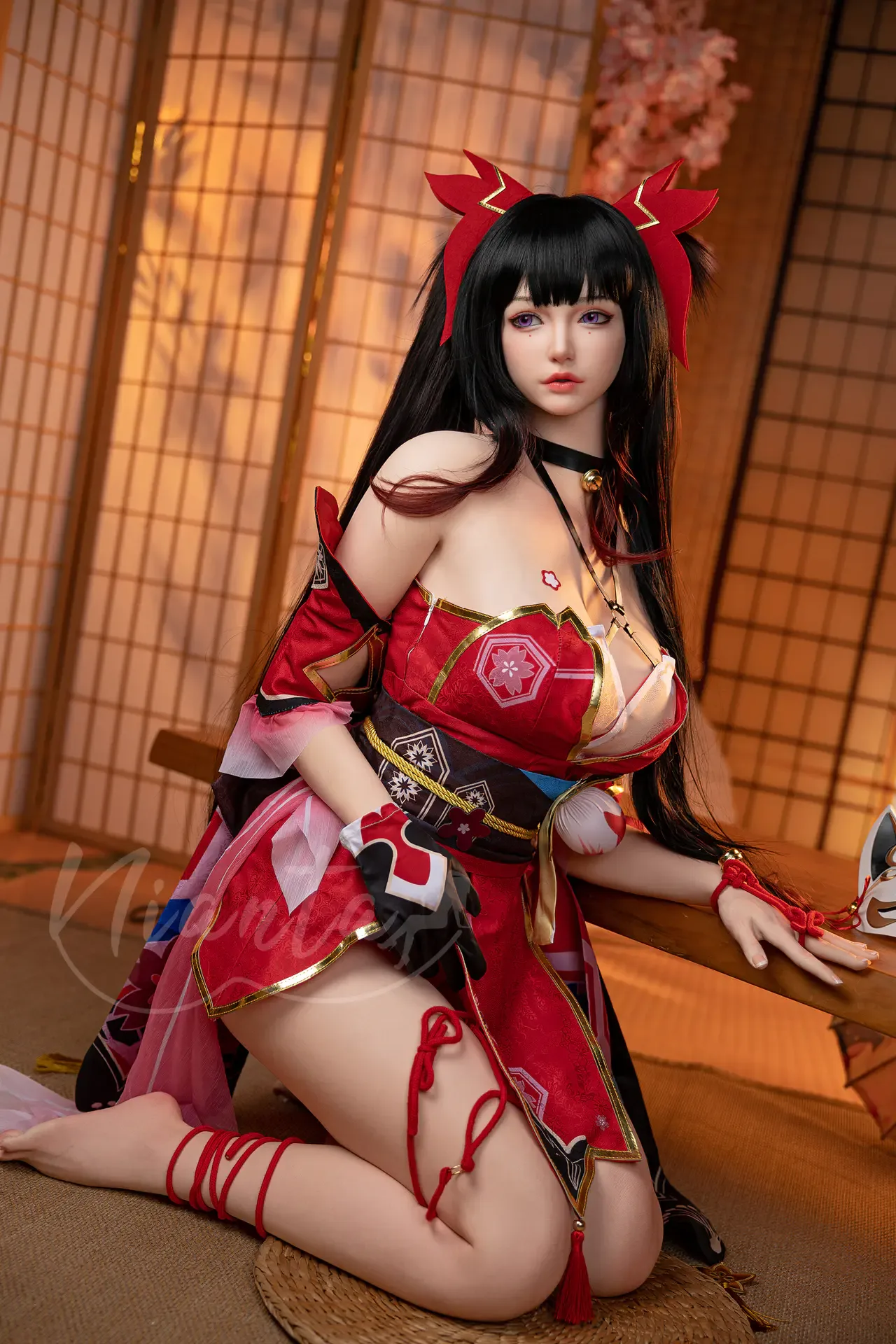 Nianta | 164cm/5ft4 Big Breasts Captivating Japanese Kitsune Kimono Co view 3