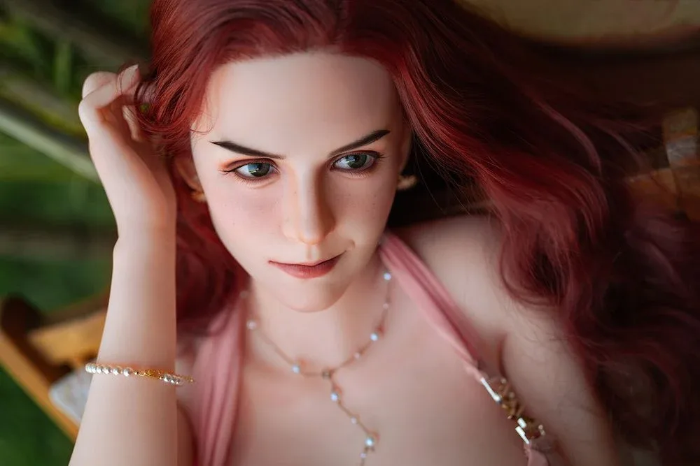 Rosretty Doll | 158cm/5ft2 Big Breasts Sexy Elegant Red-hair Lifelike view 9