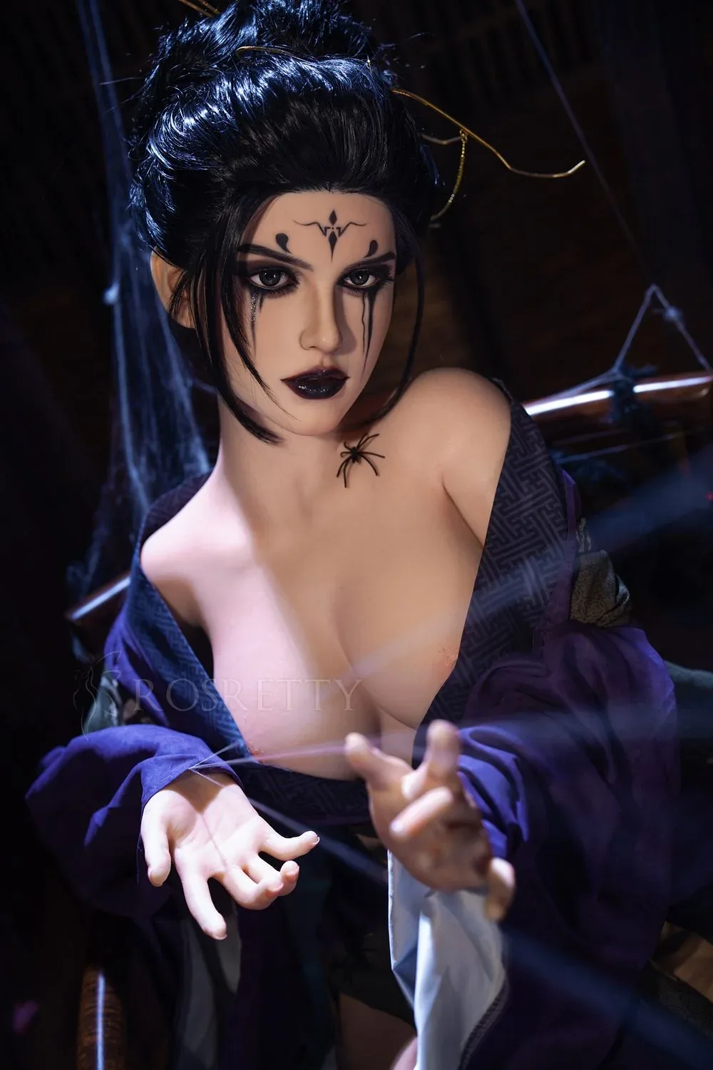 Rosretty Doll | 164cm/5ft5 Big Breasts Dark Series Realistic Silicone view 4