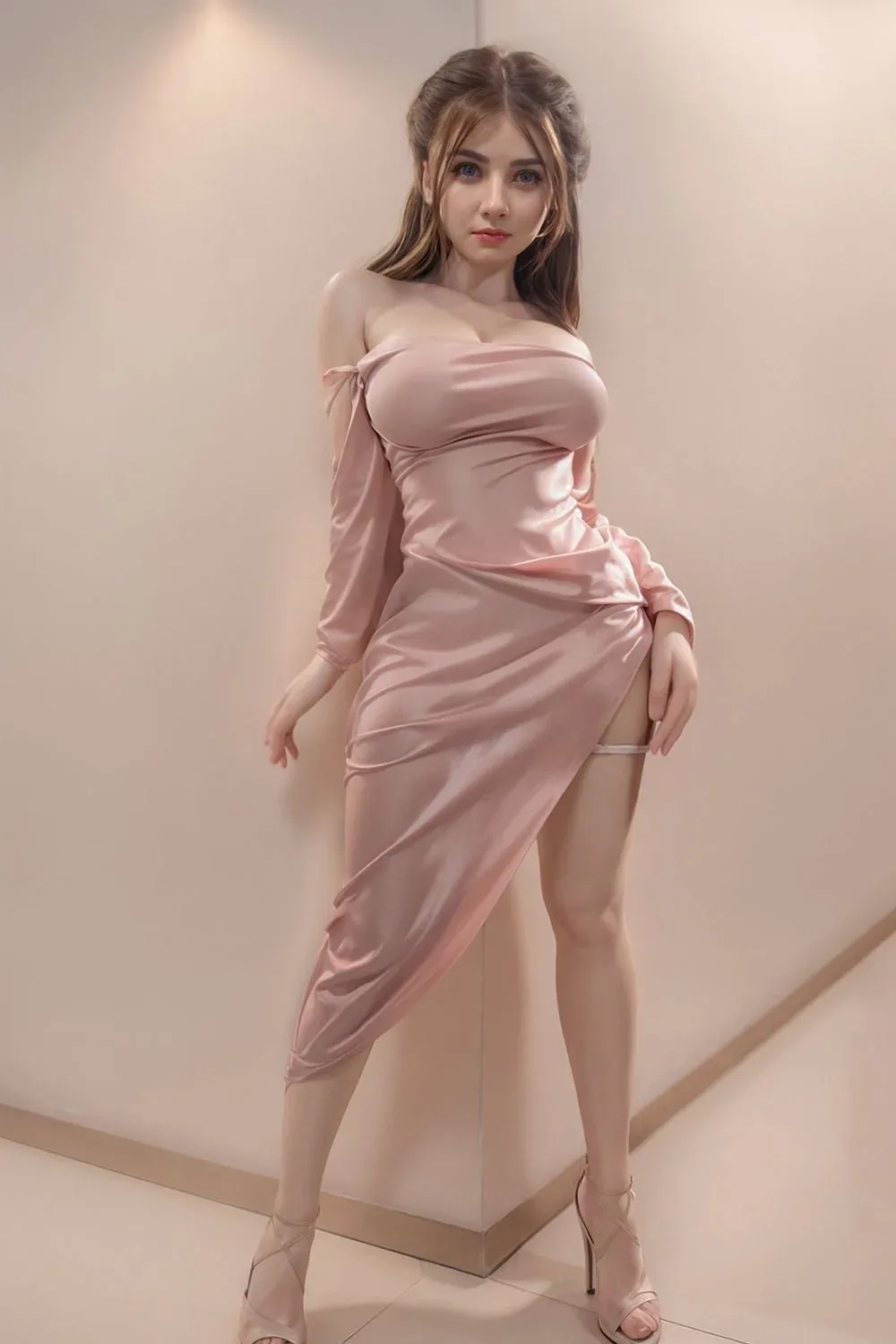 164cm/5ft4 Lovely Big Boobs Silicone Lifelike Sex Doll - Hedy view 3