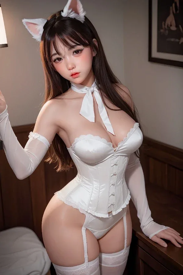 Dimu Doll | 166cm/5ft4 Small Breasts Enchanting Asian Kitten Cosplay L