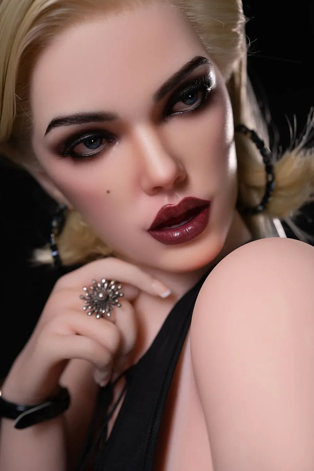 SY Doll | 170cm/5ft6 Big Breasts Mature Seductive Blonde Lady American view 2