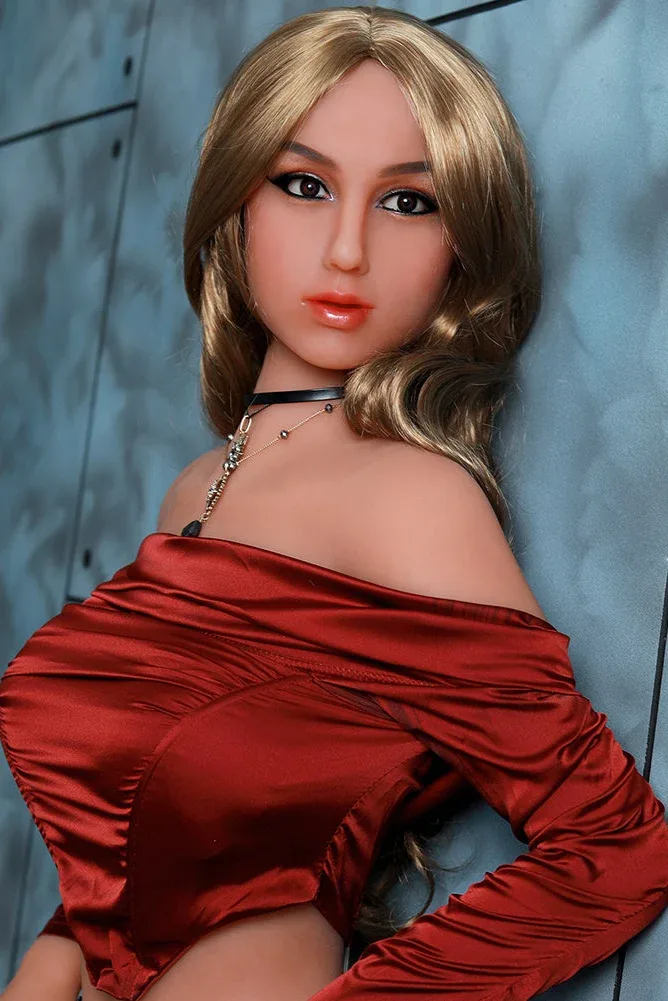 SY Doll | 158cm (5ft2) Tiny Breast Cute Sex Doll With Golden Curly Hai