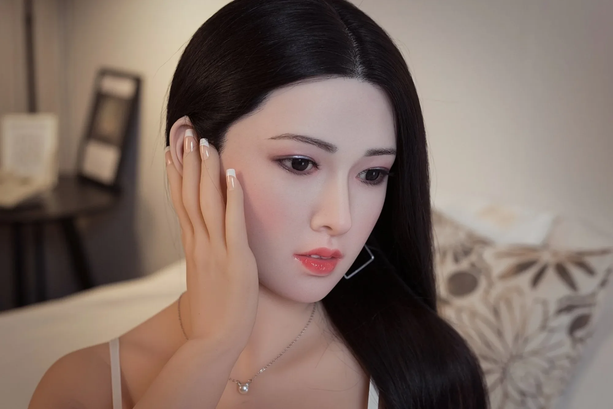 AF Doll | 158cm ordinary chest silicone head sex doll - Lannie view 8