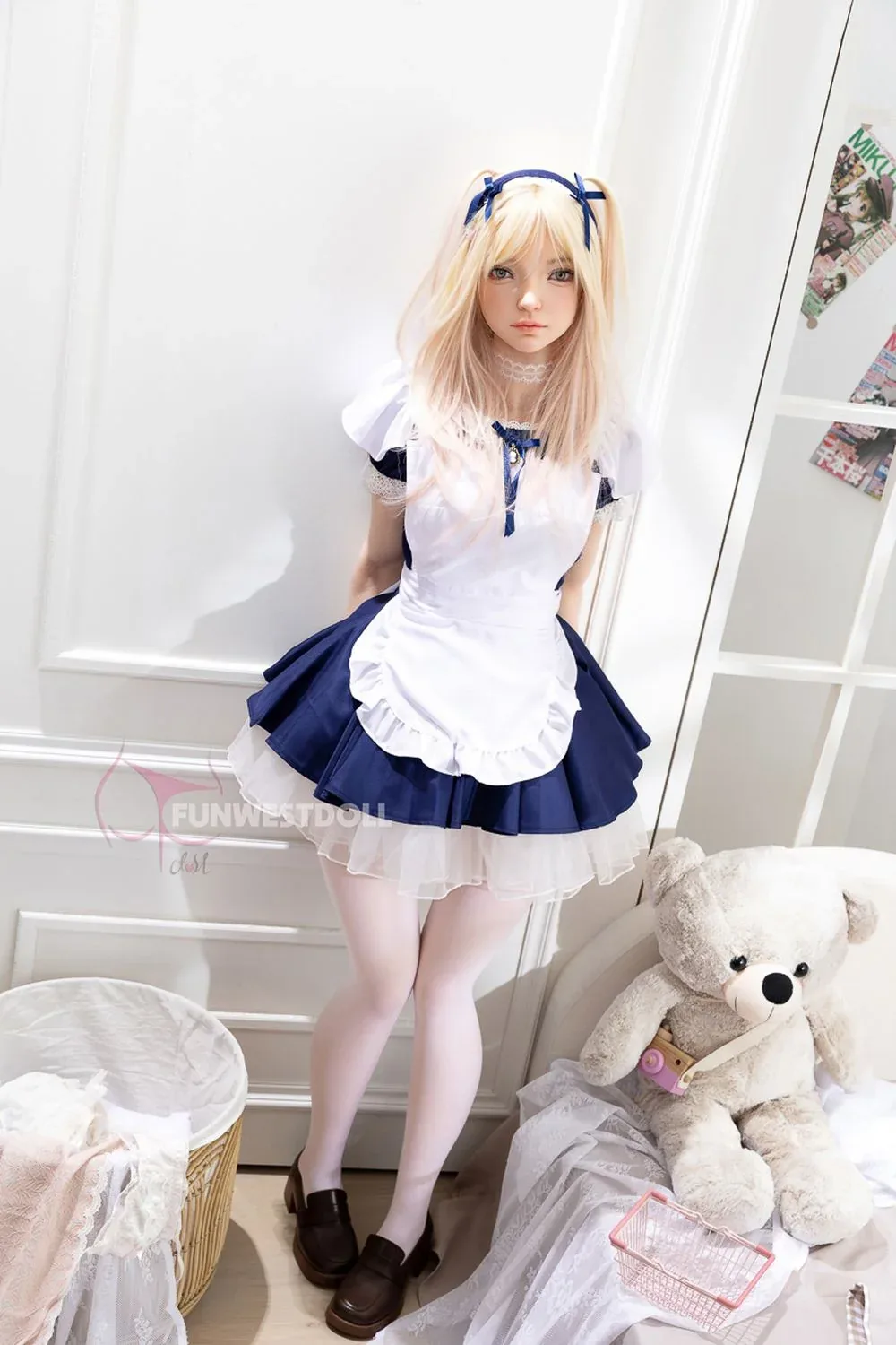 FUNWEST® Giselle 159cm (5ft2) 056SJ# A Breasts Anime Maid Outfit Silic view 8