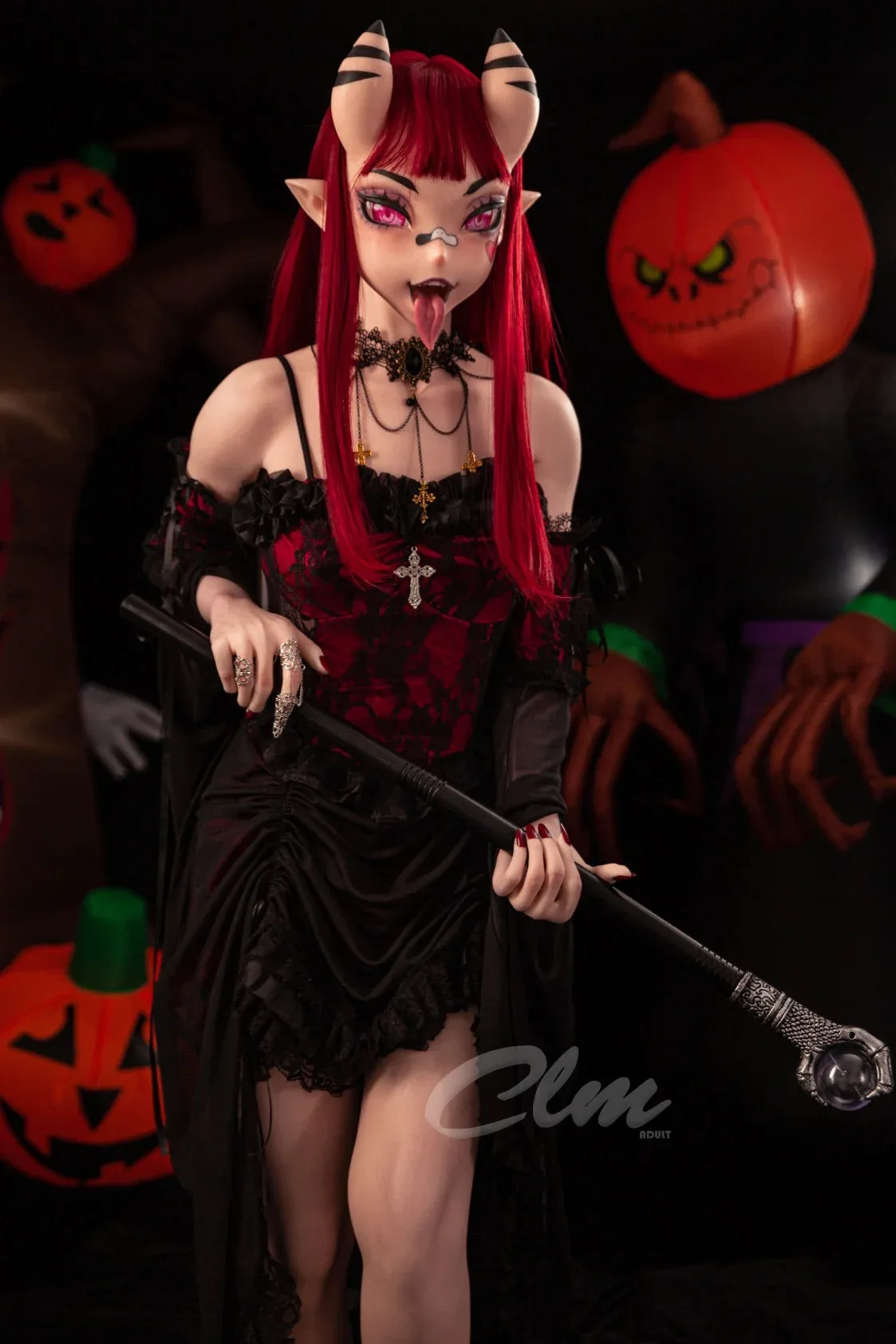 Climax Doll |SiQ 157cm Ultra-Realistic Silicone Sex Doll Meru Hallowee view 5