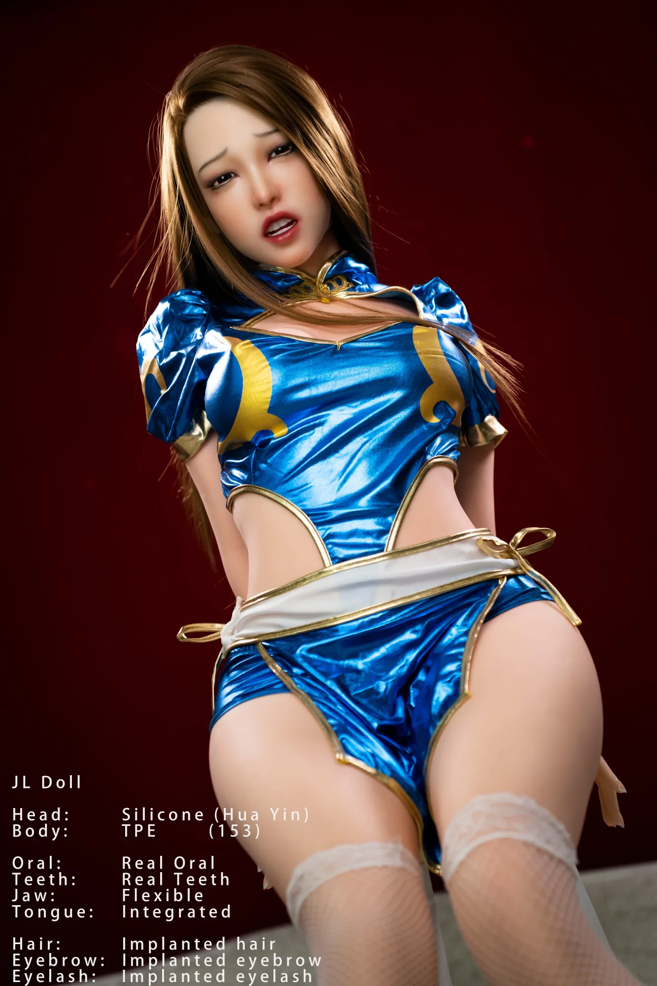 Jarliet | Huayin - 153cm/5ft C-cup Silicone Head Sex Doll With Blonde view 9