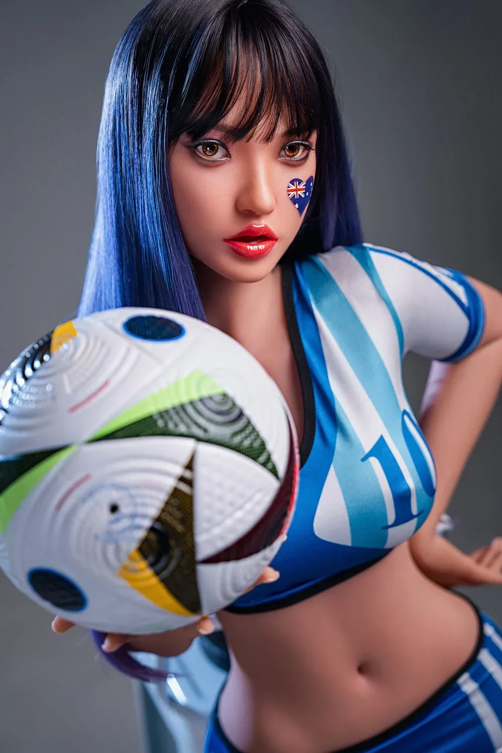 SY Doll | 152cm/4ft12 Big Breasts Playful Sports Soccer Cosplay Realis