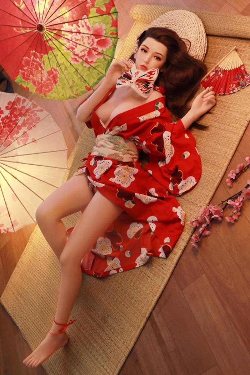 165cm/5ft5 Lifelike Silicone Sex Doll - Aki view 4