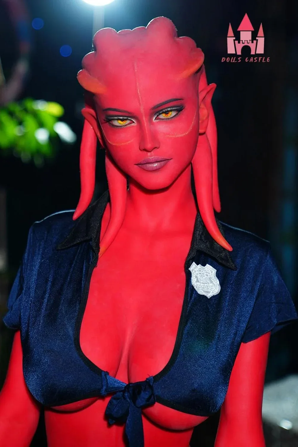 Dolls Castle | 160cm/5ft3 Small Breasts Red Alien Warrior Realistic Fu view 5