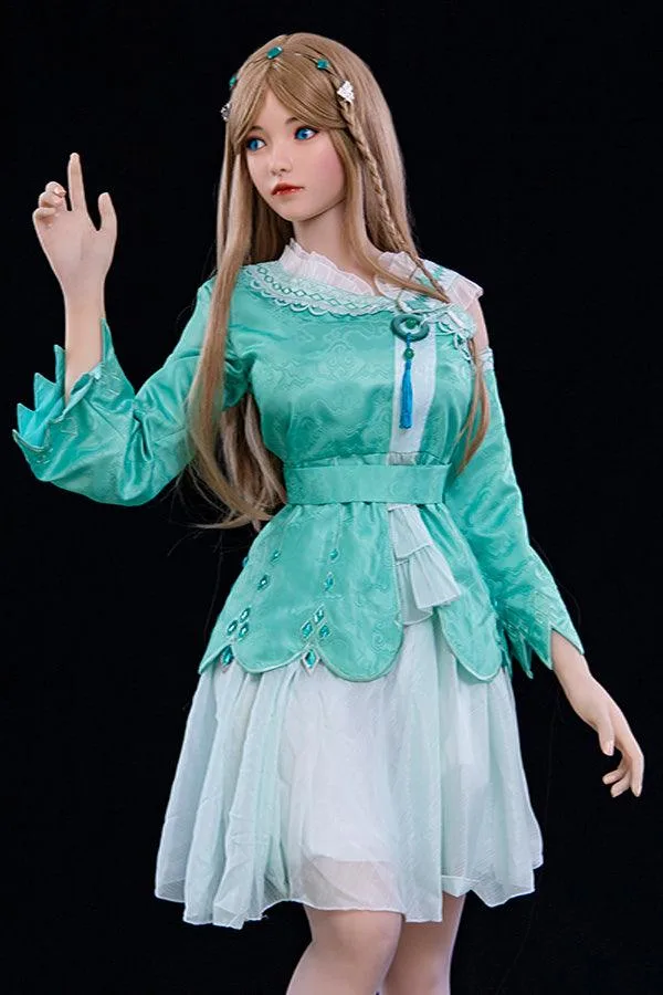 Dimu Doll | 158cm Lifelike Asian Silicone Head Sex Doll - Rong view 6