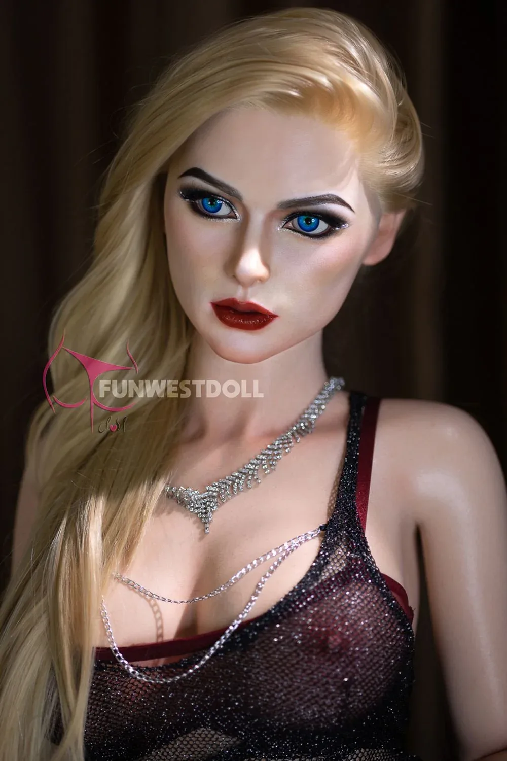 FUNWEST® Alexa 166cm (5ft5) 045S# F Breasts Mature Blonde Silicone Sex view 5