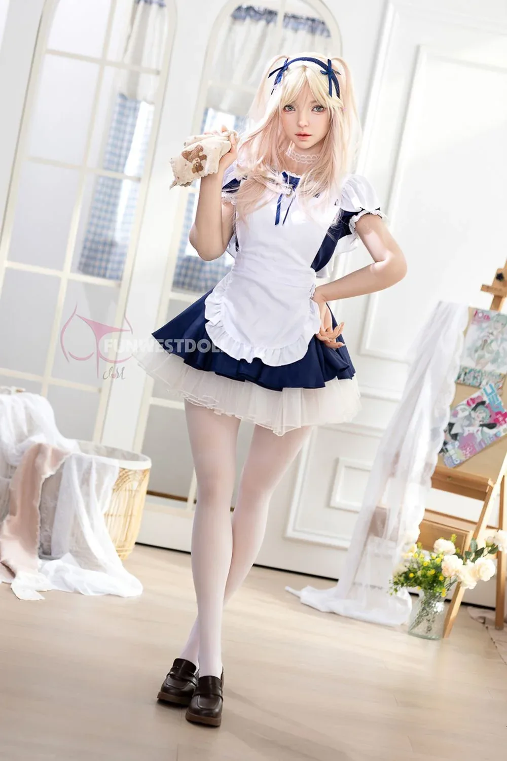 FUNWEST® Giselle 159cm (5ft2) 056SJ# A Breasts Anime Maid Outfit Silic view 7