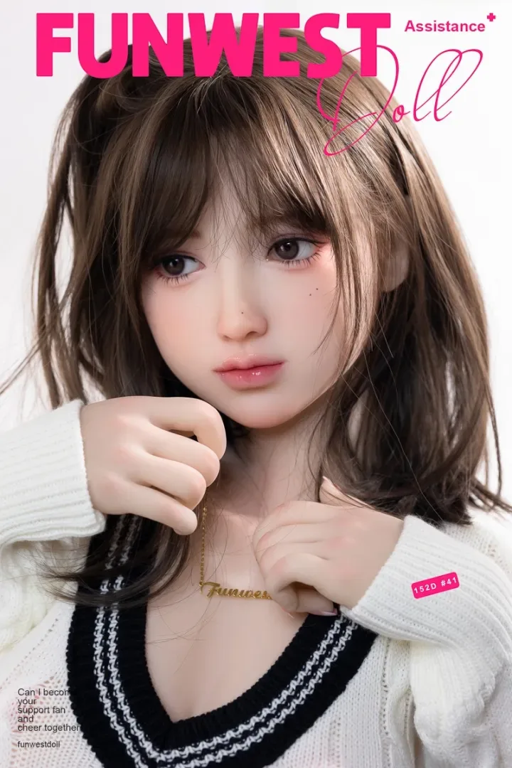 FUNWEST® Amy 152cm(4.9') 041# D-Cup Innocent Japanese Asian Sex Doll F