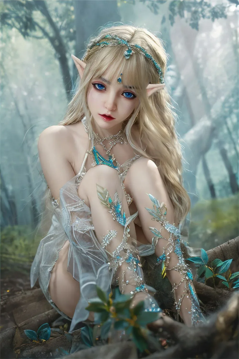 Advanced SY Doll | 150cm/4ft9 Flat Breasts Lovely Elf Cosplay Realisti