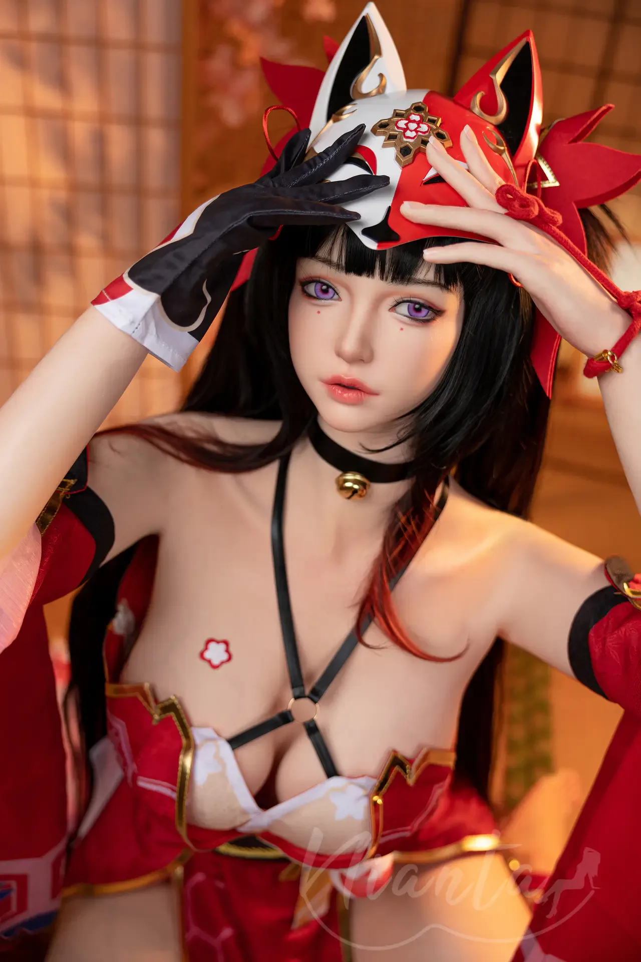 Nianta | 164cm/5ft4 Big Breasts Captivating Japanese Kitsune Kimono Co view 4