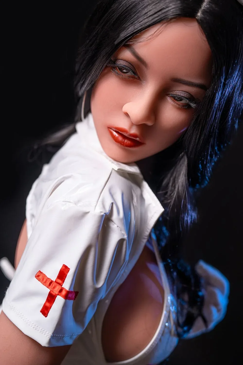 152cm/4ft12 Cosplay Nurse Mature Big Boobs Sex Doll - Amanda view 7