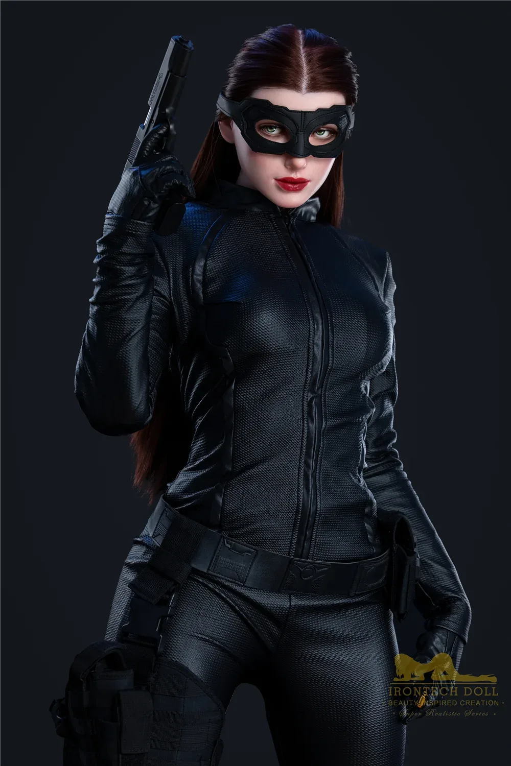 Irontech | 5ft6/168cm Female Spy Silicone Sex Doll - Coser view 4