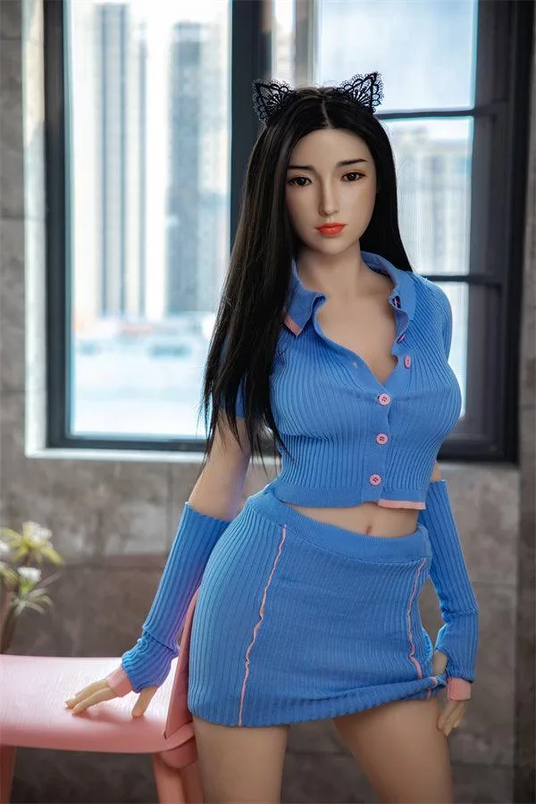 Dimu Doll | 168cm Life-size Big Breasted Silicone Head Sex Doll - Gera