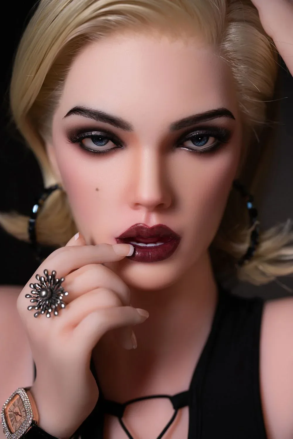 SY Doll | 170cm/5ft6 Big Breasts Mature Seductive Blonde Lady American view 3