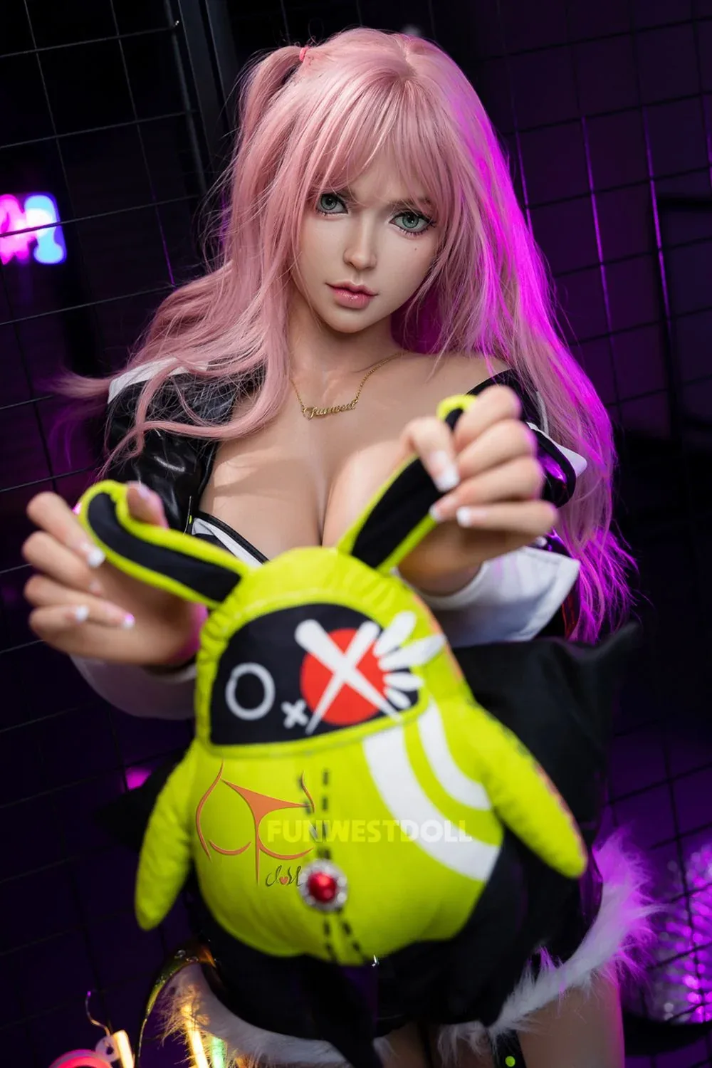 FUNWEST® Lily 157cm (5ft2) 036S# G Breasts Alluring Punk Chic Silicone view 7