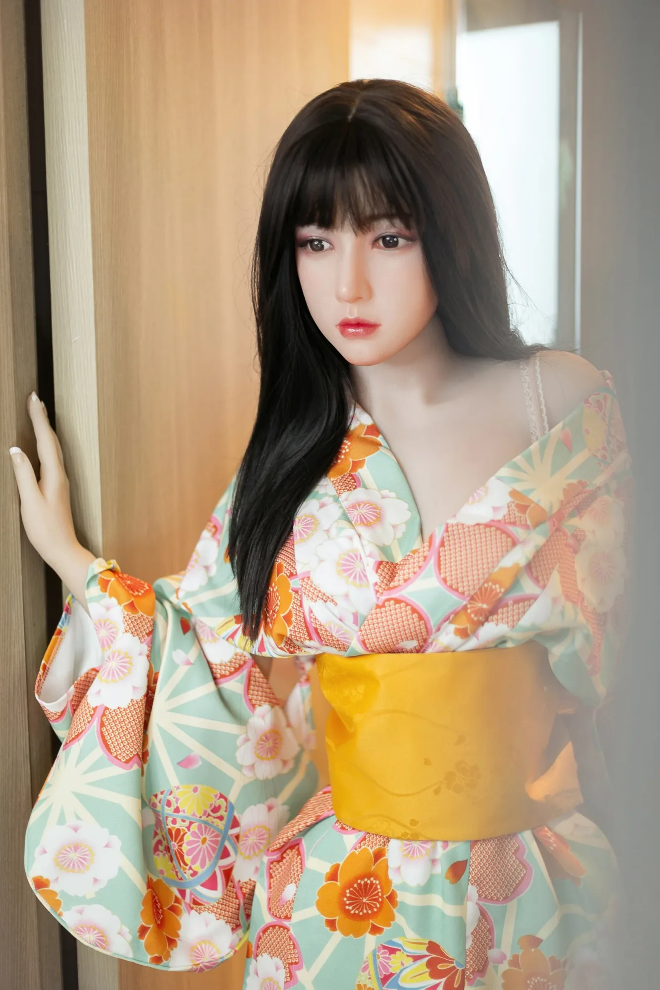 AIBEI | 158cm/5ft2 Medium Breast Silicone Head Doll - Nicole view 3