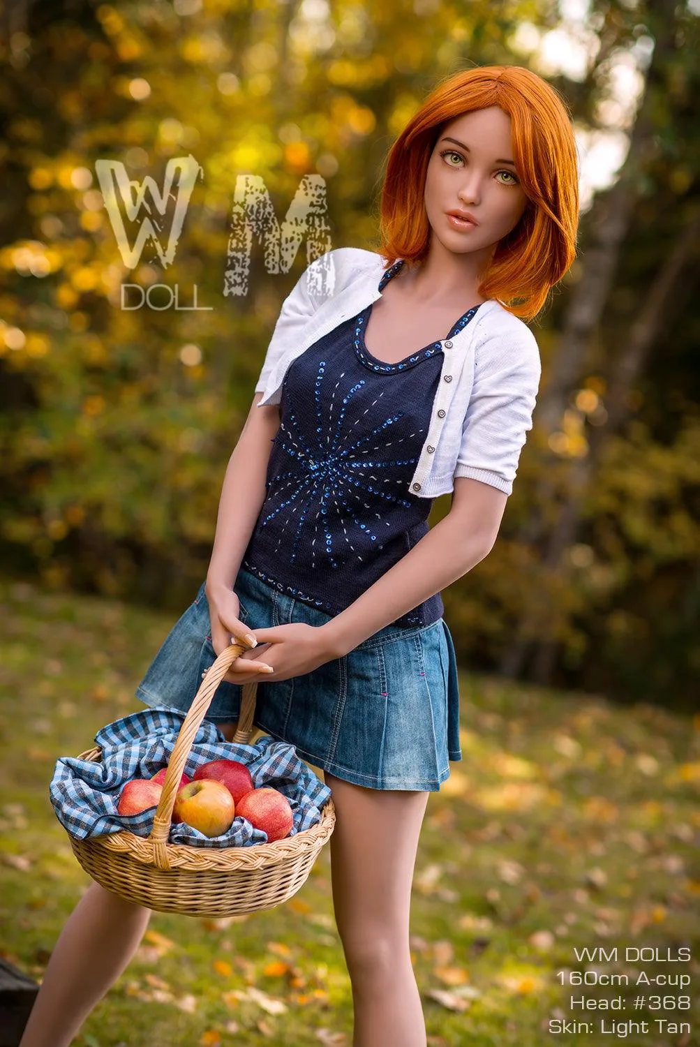 WM | 5ft 3/ 160cm A Cup Sex Doll - Amber view 7