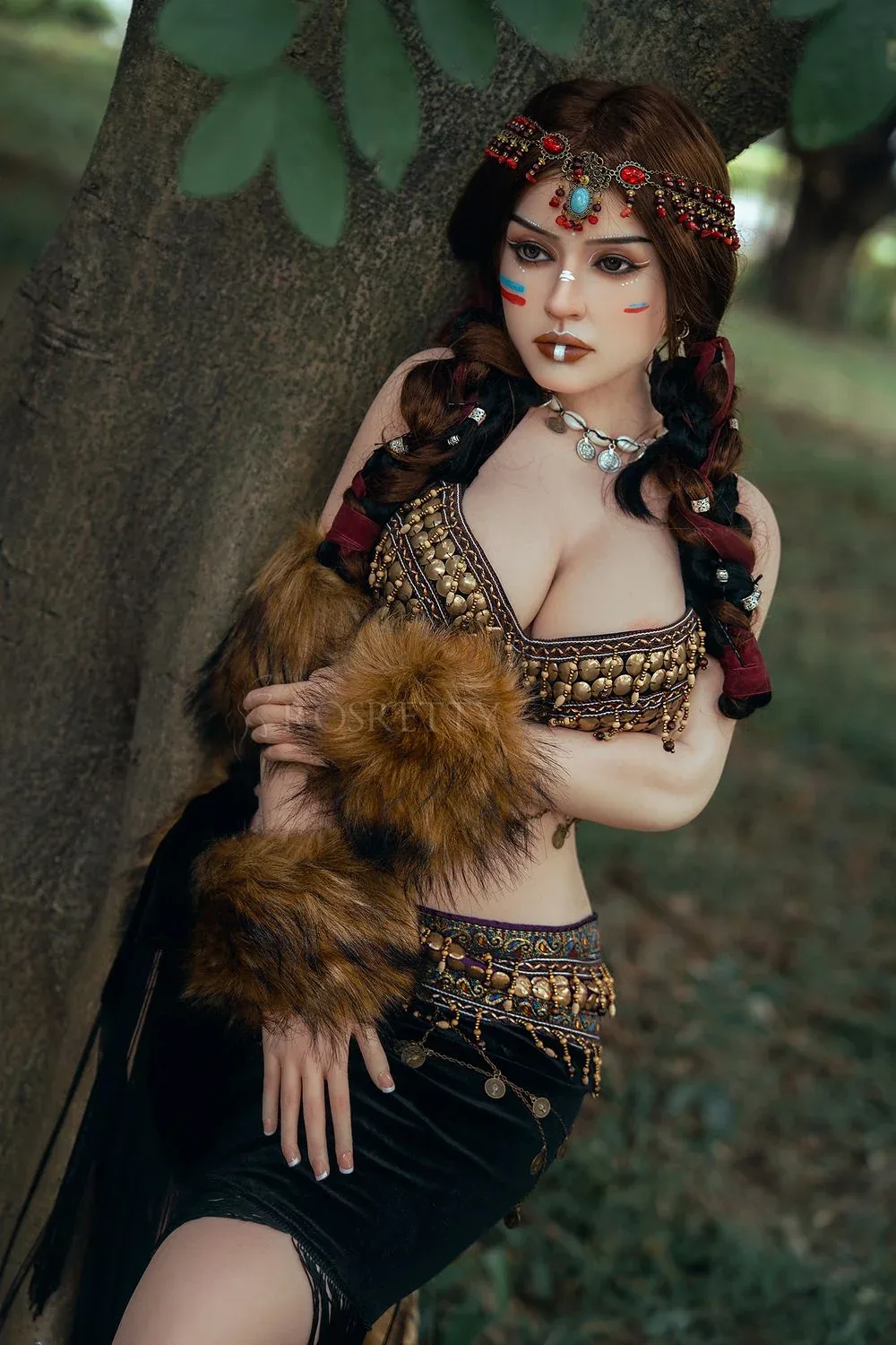 Rosretty Doll | 164cm/5ft5 Big Breasts Primitive Tribal Queen Wild Bea view 3