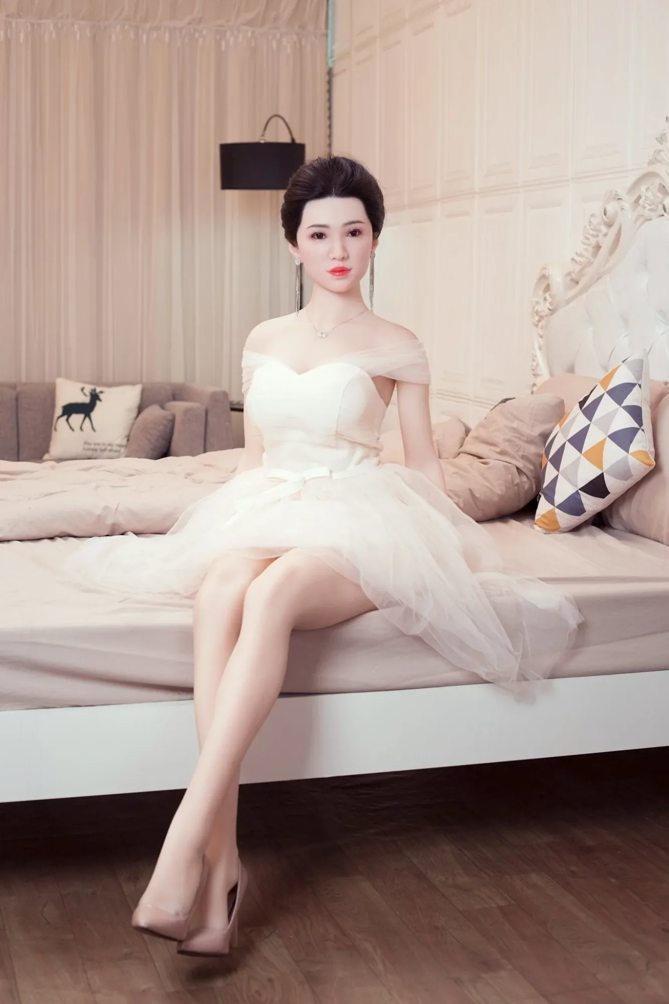 AF Doll | 160cm Asian silicone head big breast sexy sex doll - Bidery view 1