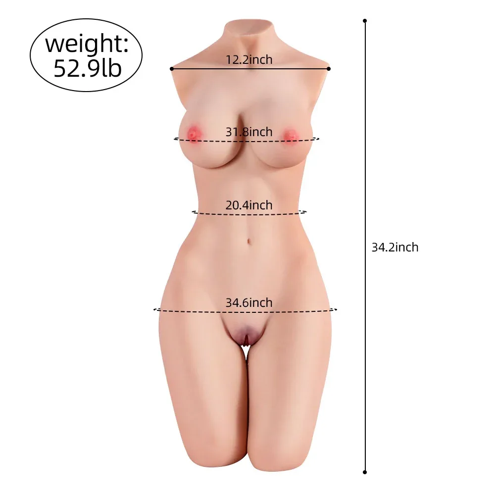 34.2in Sex Doll Torso - Elica (In Stock US) view 10