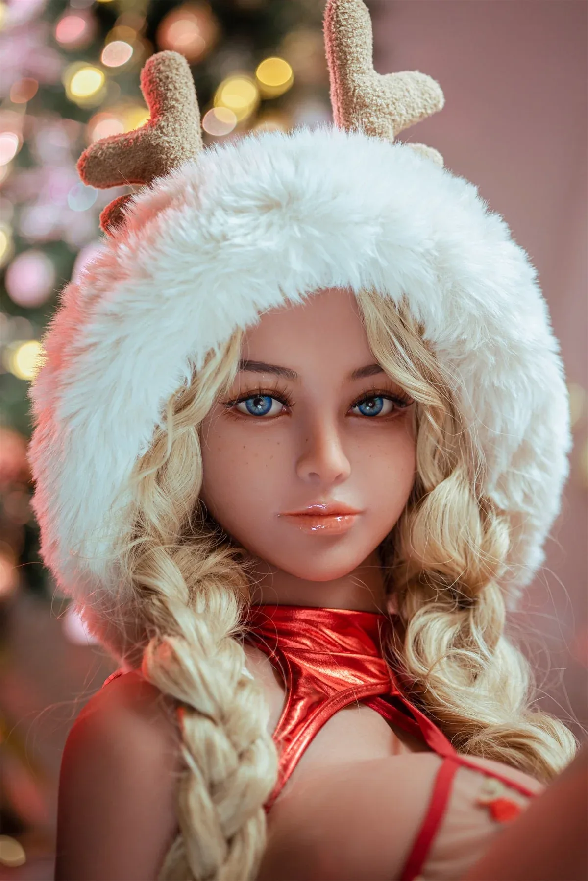 Aibei Doll | 153cm / 5ft Christmas Style Chubby Love Doll - Monaisha view 1