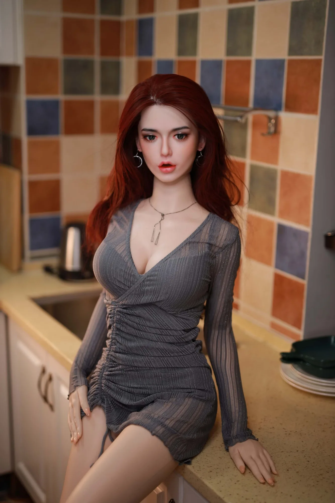 JY Doll | 165cm / 5 ft 4 - Silicone Doll - B - Cup + S61 Head Sex Doll view 4
