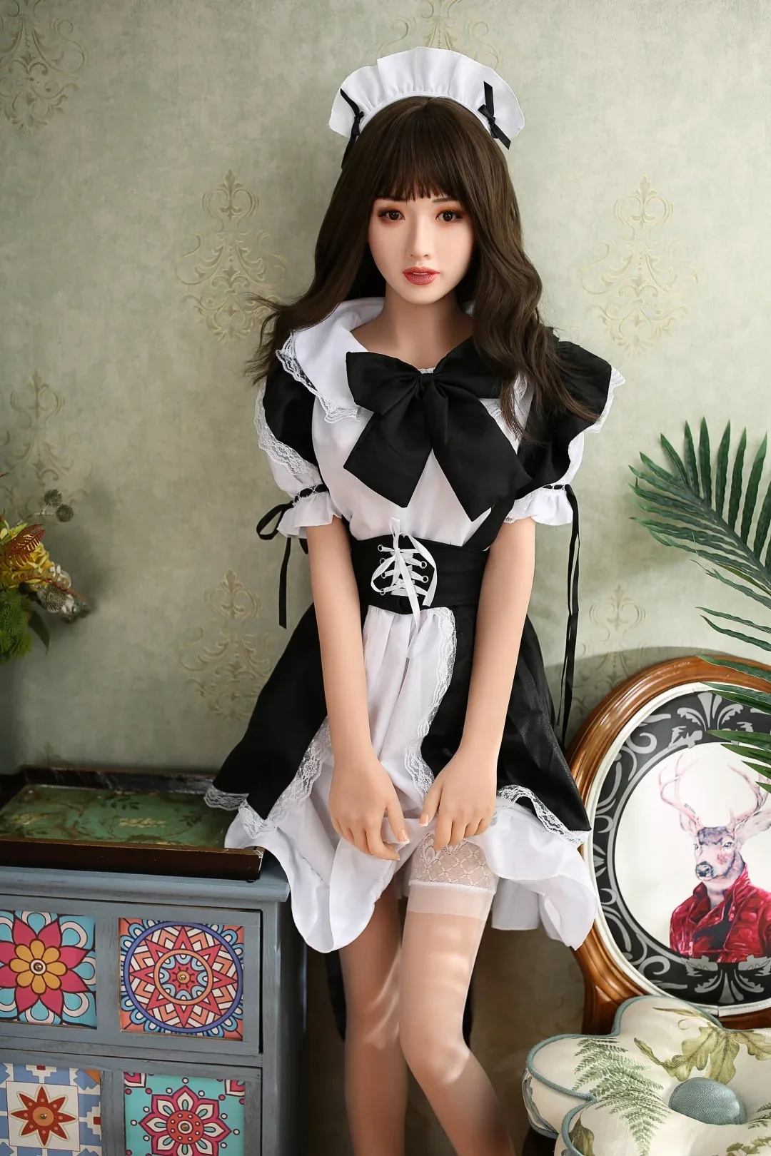 5ft 5 /166cm Cosplay Asian Style Small Breast Realistic Sex Doll - Med view 5